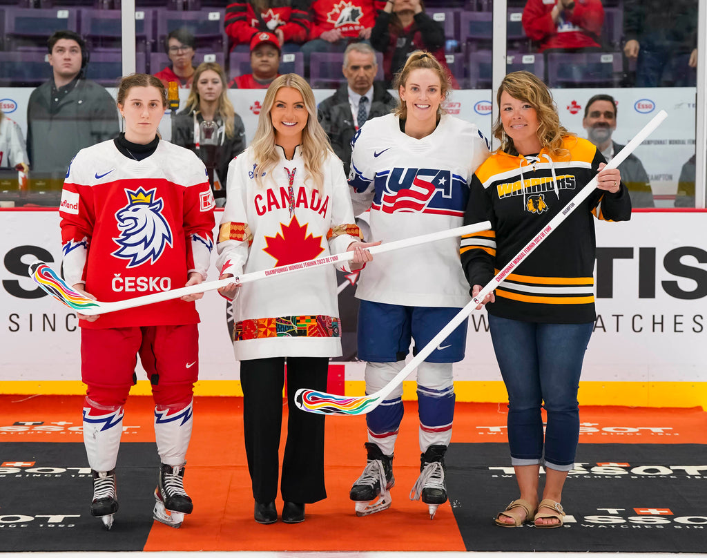 IIHF Womens World Championships 2023  Hockey Stick Design