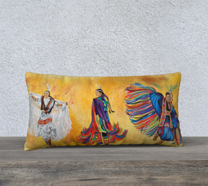 Resilient, Beautiful, Strong Luxury Throw Pillow